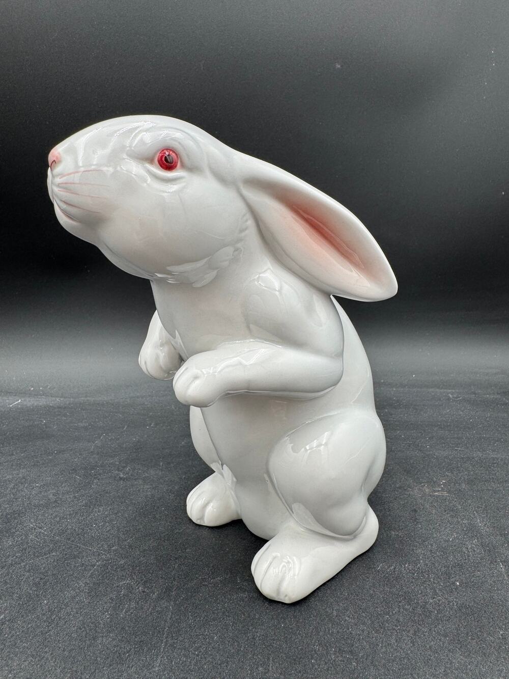 Vintage Fitz & Floyd White Rabbit 1975 Easter Bunny